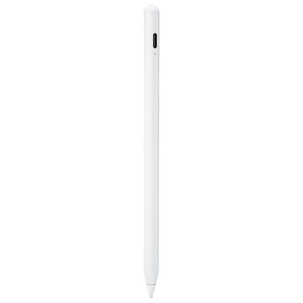 Kapacitiv penna Aktiv skärm Touch Universal Stylus för iPad Tablet PC för Android-telefonVit