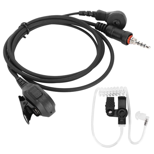 IP54 Vanntett Akustisk Luftrør Hodetelefoner for ICOM IC‑M33 M25 M34 Radiotilbehør