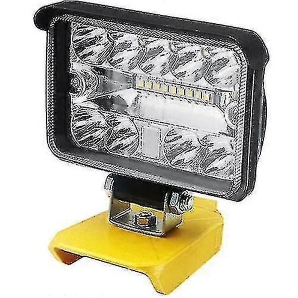 204W LED Arbetslampa 8600 Lm Ficklampa För Dewalt Xr 18V 20V Litiumbatteri 3 Tum