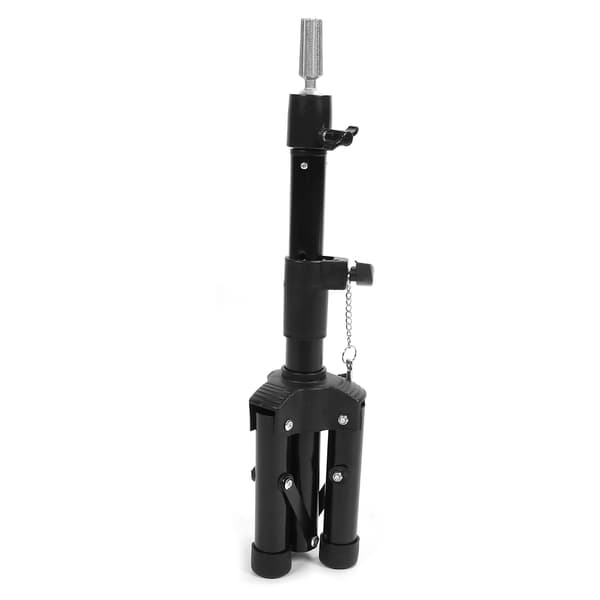 Sammenleggbart parykkstativ Tripod Legering Mannekeng Hodeholder Justerbart Mannekeng Hodestativ