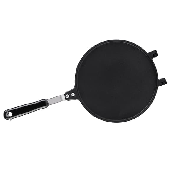 Kjøkken Gass Non-Stick Egg Roll Vaffelkjegle Maker Panne Form Press Plate Bakeverktøy