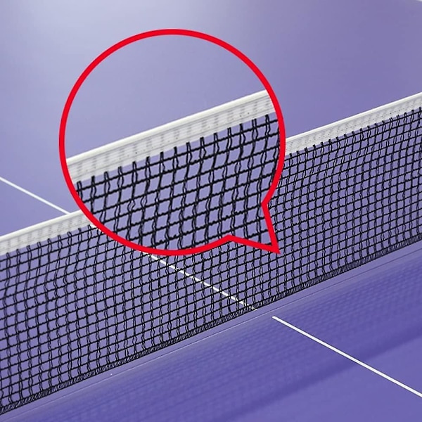 Bordtennisnet, 2 STK Udskiftningsbordtennisnet Vandtæt og Foldbart Bordtennis Bærbart Net til Konkurrencetræning og Spil