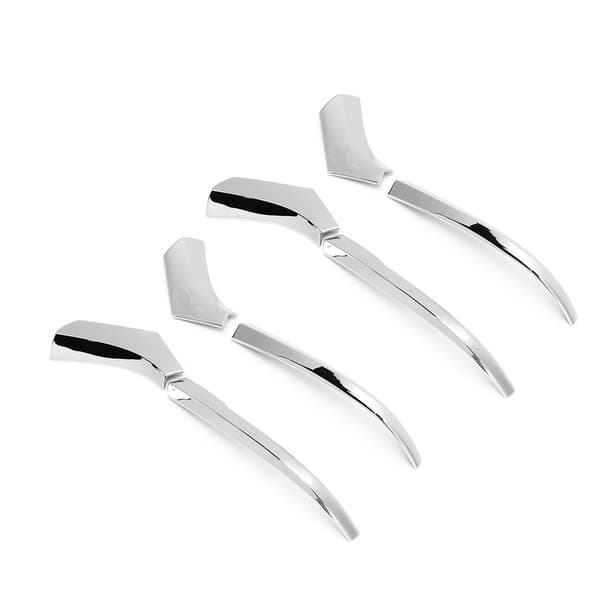 4 stk. sidespeil stripe deksel trim ABS sidespeilkapper erstatning for Rav4 2019-2020RHD