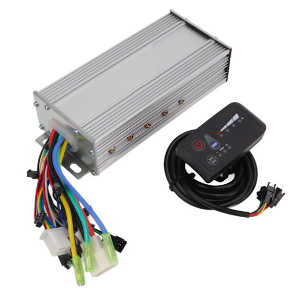 48V 1000W Motor Børsteløs Controller Kit 9 Rør Dual Mode Controller med LED Display Meter til Elektrisk Cykel