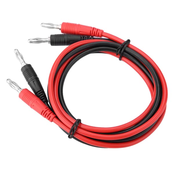 P1041 2 stk 4 mm bananplugg til bananplugg testkabel multimeter testkabler