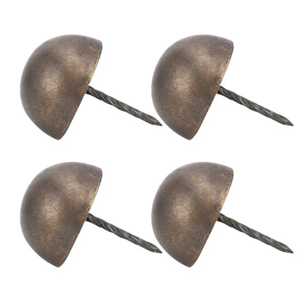 4 stk møbelspiker rund hode antikk messing dekorative sofa møbler tilbehør 3cm-6cm5cm bronse
