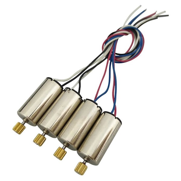 4 Delar Metall CW CCW Motor med Kopparväxel för SYMA X5SW Quadcopter Drönare