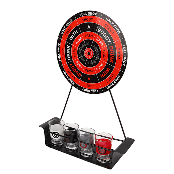 Mini Dart Set för Dryckesspel - Magnetiskt Dart Spel med Glas