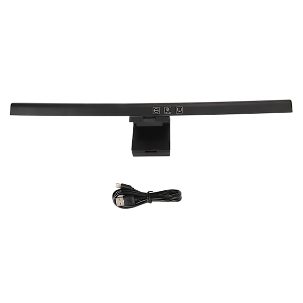 PC LED-ljusremsa Typ C Steglös dimning 3 Färgtemperatur Touch Control Monitor Ljusfält för stationär bärbar dator