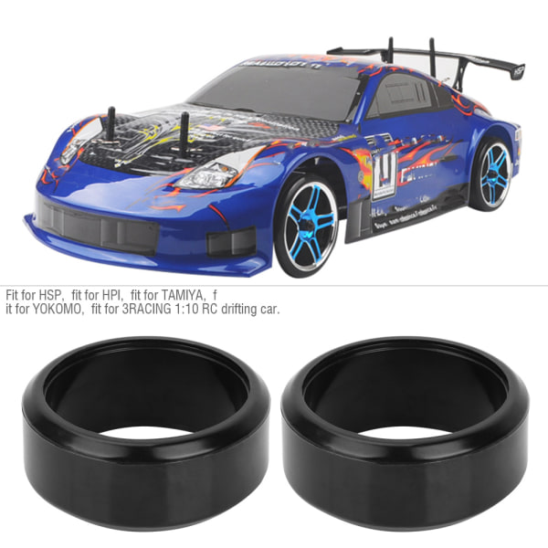 4 STK 26mm RC Drift Hard Dæk til HSP 1:10 RC Drifting Car Part Accessory (01)