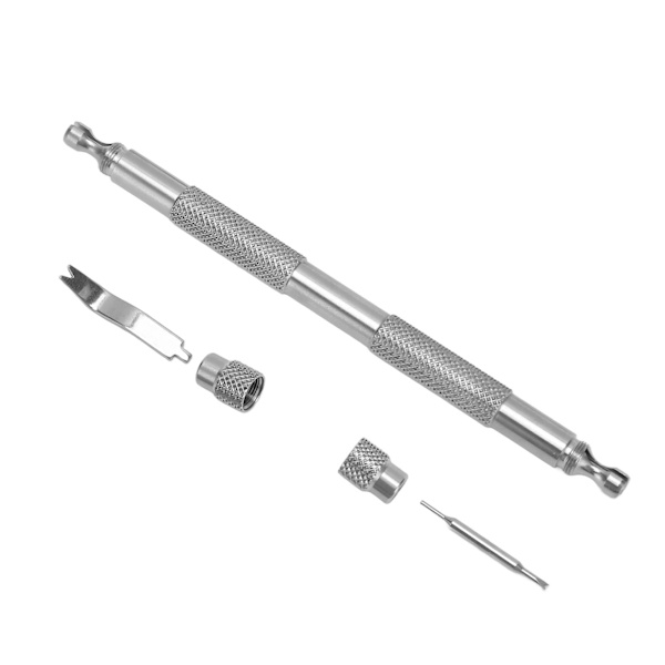 Klokke Spring Bar Tool Rustfritt stål Klokke Spring Link Pin Fjerning Reparasjonsverktøy for Klokkestropper Armbånd Klokkepinner