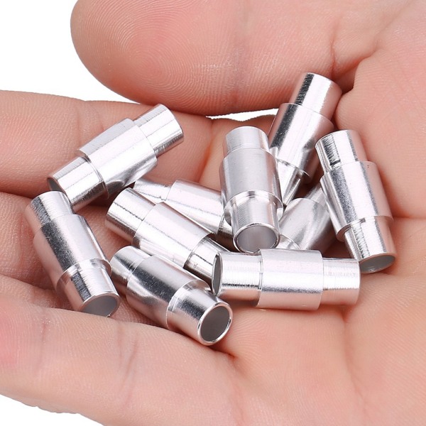 10 st skridskohjullager av aluminiumlegering stegat distanshållare Byte av inlines-skor
