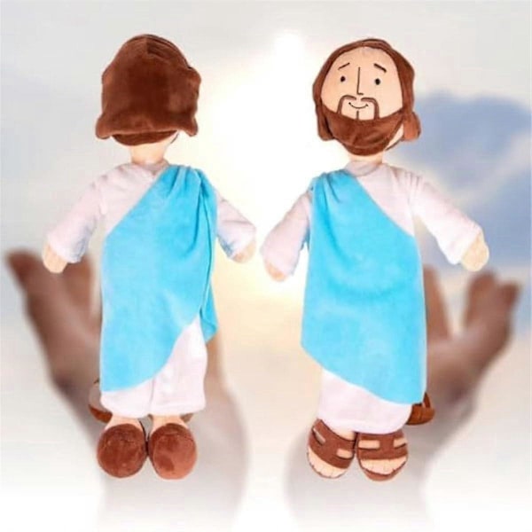 Min Vän Jesus Plysch Leksak Leende Vänner Plysch Klassisk Kristus Religiös Jesus Fylld Plysch Docka Leksaker