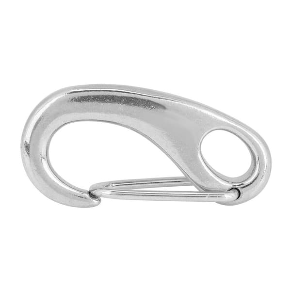 316 Rustfrit Stål Snap Hook Clip Bolt Kit Dykningstilbehør (50MM, Hvid)