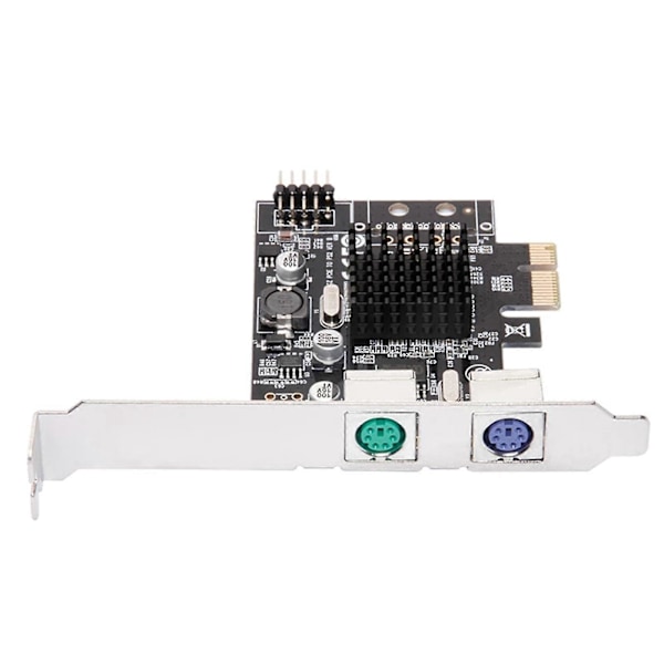 Mcs9990cv Pcie Tops2 Dual-port Ps/2 Riserkort För Tangentbord Mus Pci-e Till Ps/2