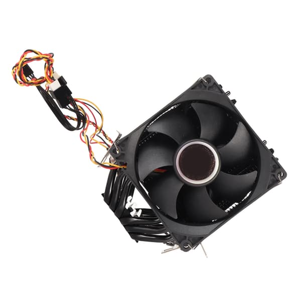 9CM CPU-kjøler, dobbelttårn, 6 kobbervarmerør, 3-leder, 3 vifter, hydrauliske datamaskin-CPU-kjølevifter for Intel for AMD