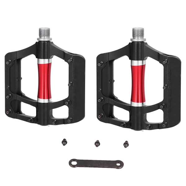 Cykel Anti-Slide Aluminiumlegering Bredda Höghastighetslager Pedal Cykeltillbehör