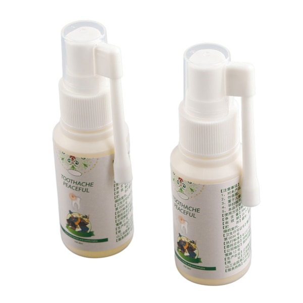 2 kpl X 30 ml suun raikastava suihke Antibakteerinen suihke parantaa suun haavaumia