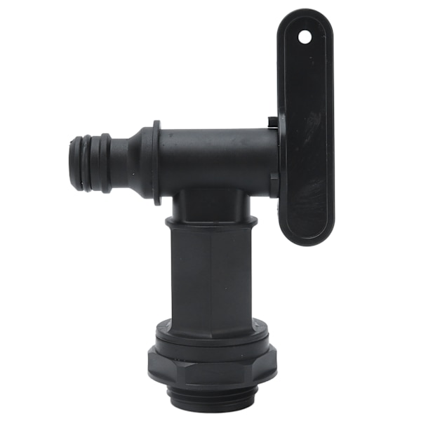 IBC Tote Tank Adapter Dyse Afløbsslange Hane Stik Fitting Del Tilbehør Plastik Gevindforbindelse