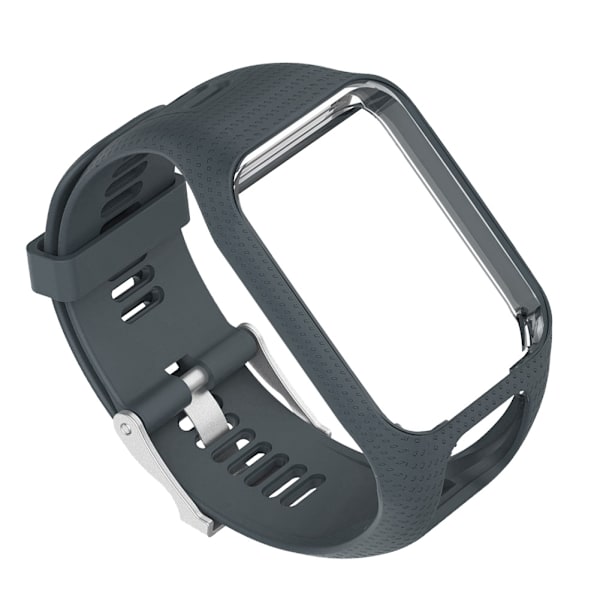 Tomtom Runner Cardio Spark -kellon rannekkeen vaihtoranneke, kuntoilukellon lisäranneke (harmaa)