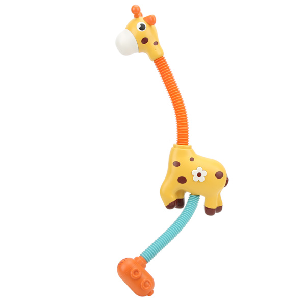 Elektrisk babybad duschhuvud giraff duschbad leksak vattenspray leksak baby vattenspel