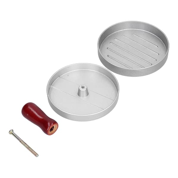 Hamburgerpresse Non Stick Kokekar Multifunksjon Utmerket Kjøkkenutstyr Burger Maker Form