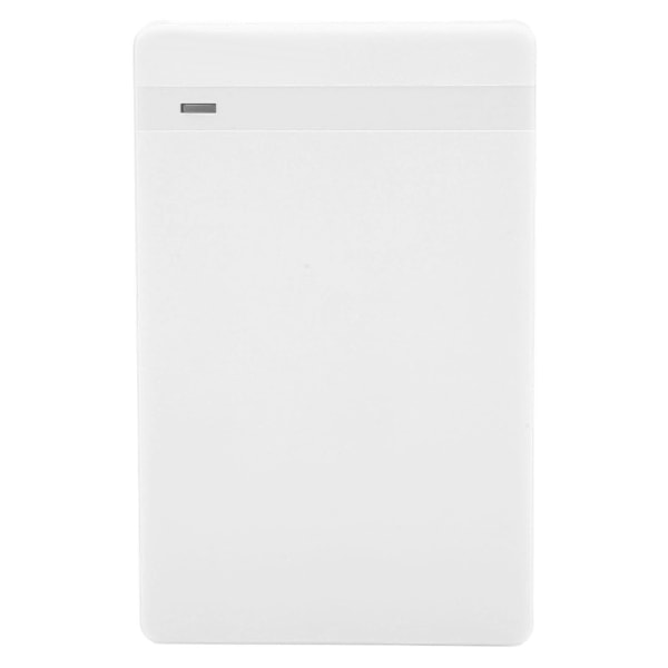 2,5-tums hårddiskhölje USB3.0 Plug and Play mobilt HDD-hölje externt HDD-höljesadapter för Windows för OS vitt