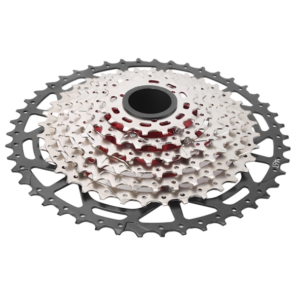 VG Sports 9-växlad 11-46T delad struktur mountainbikekassett lättmetall svänghjul