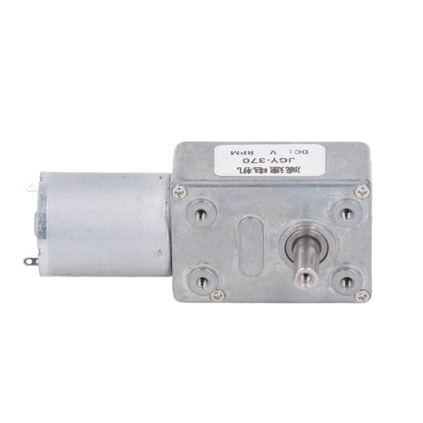 12V DC-vaihdemoottori 12mm Yksiakselinen Itselukittuva Käännettävä Matoruuvi Nopeudenvaihdemoottori 4‑25KG.CM 3RPM