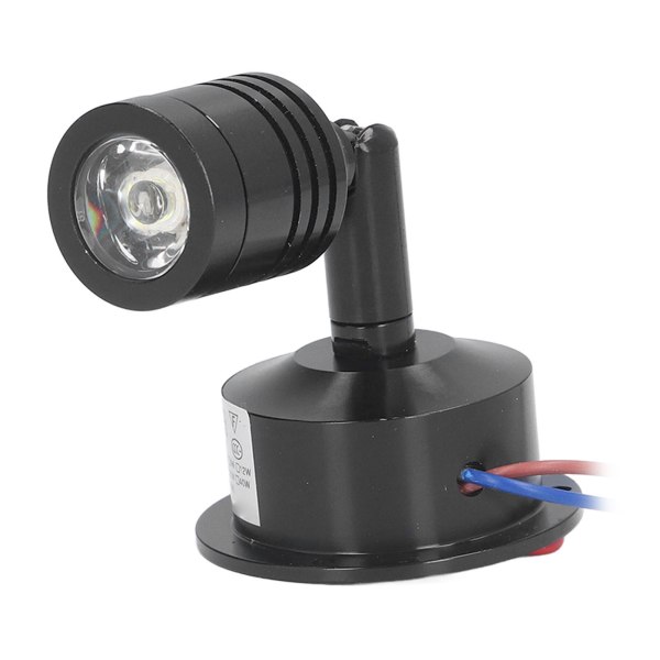 1W LED-overflatemontert spotlys 180° sammenleggbar LED-skjermlampe i aluminium 85‑265V