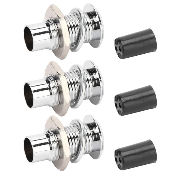 20 stk. LED-holder Bezel Mount Lysdiode Flad Metal Messing Base Industriel Kontrol 5 mm