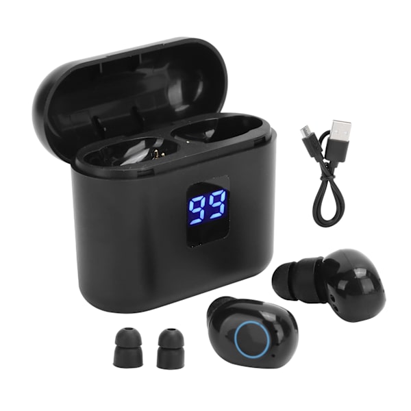 TWS Langaton Bluetooth 5.1 Kuuloke Kosketusohjaus In-Ear Kuulokkeet Digitaalinen Näyttö Kuulokkeet