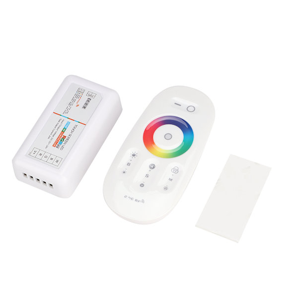 LED RGBW-styrenhet 2,4G trådlös touch RF-fjärrkontroll dimmer för RGBW LED-remsa DC 12-24V