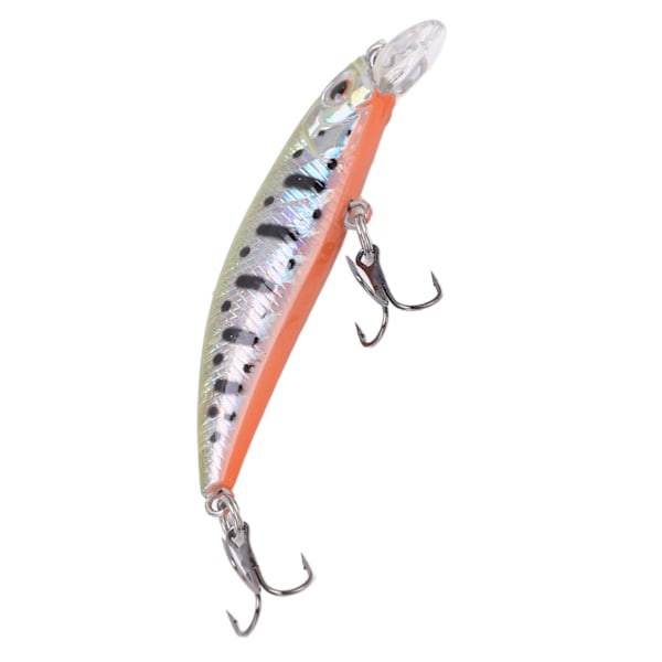 Fiskedrag 3D Levande Ögon 6,8 cm ABS Plast Hållbar Naturlig Robust Minnow Bete för Havsvatten Sötvatten Färg 8