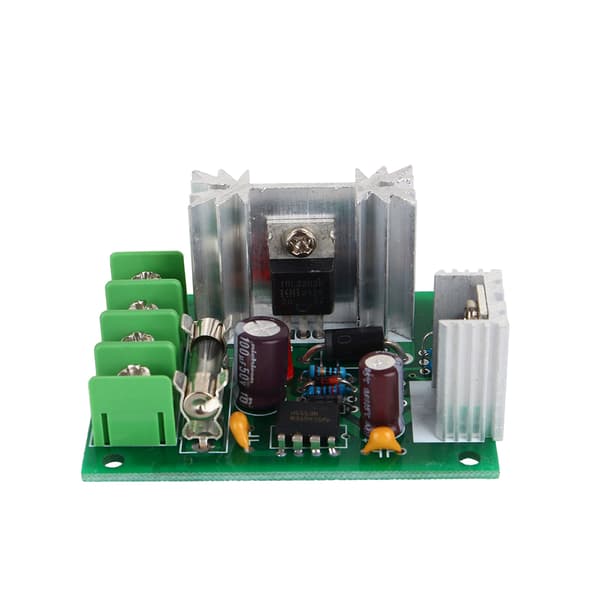 Pulsbredde PWM DC Motor Hastighedsregulator 12V24V30V 120W Universal Controller Switch Med Sikring