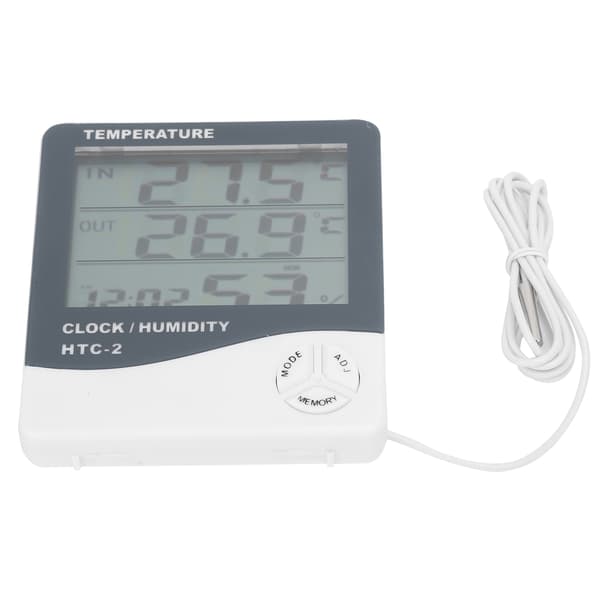 Termometer Hygrometer Inomhus Utomhus Temperatur Luftfuktighetsmätare Mätverktyg
