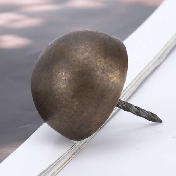 4 stk møbelspiker rund hode antikk messing dekorative sofa møbler tilbehør 3cm-6cm5cm bronse
