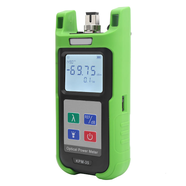KPM-35 Optical Fiber Power Meter Tester Handhållet mätinstrument -70 - +10dbm