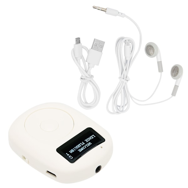 DAB Mini Digital Radio Bærbar Radio med Digital Display og Bluetooth-avspilling