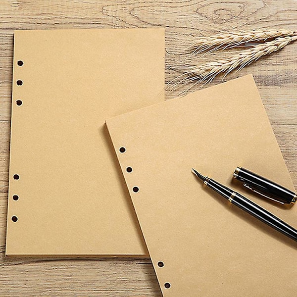 A6 Notesbog 80 Blade Blankt Indre Kerne Ingen Papirindsatser