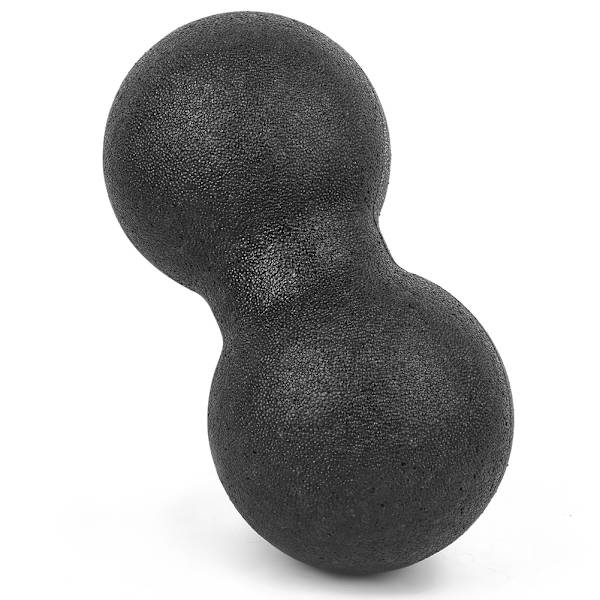 24x12cm Sports Massasjeapparater Fitness Yoga Ball Massasje Akupunkturpunkter Massasjeapparater Svart