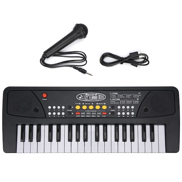 Elektronisk piano for barn 37-tangenter multifunksjonstastatur til musikkinstrumenter BF-430A2