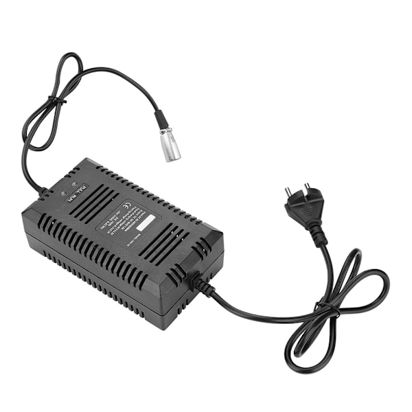 110-240V EU-stik Batteri Intelligent Oplader til Elektrisk Cykel Scooter XLR-stik