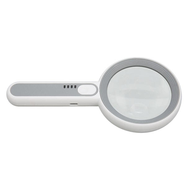 Lighted Magnifying Glass 5X 12X Ergonomisk Touch Switch LED Light 3 Modes Håndholdt Lup til Seniorer Læsning Smykker
