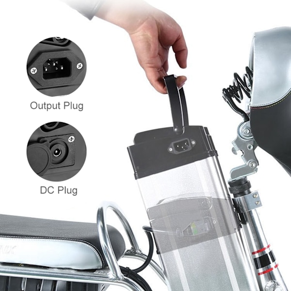 Elektrisk cykel lithium batteri Shell opbevaringsboks