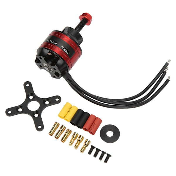 2814 600KV Borstlös Motor för Fjärrkontroll Fast Vingad Drone 14 Poler Borstlös Motor Del CCW