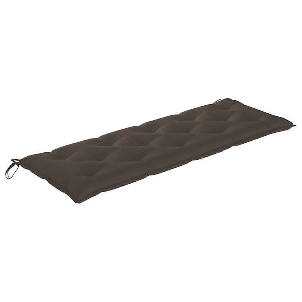 Hagebenkpute Taupe 150x50x7cm Stoff