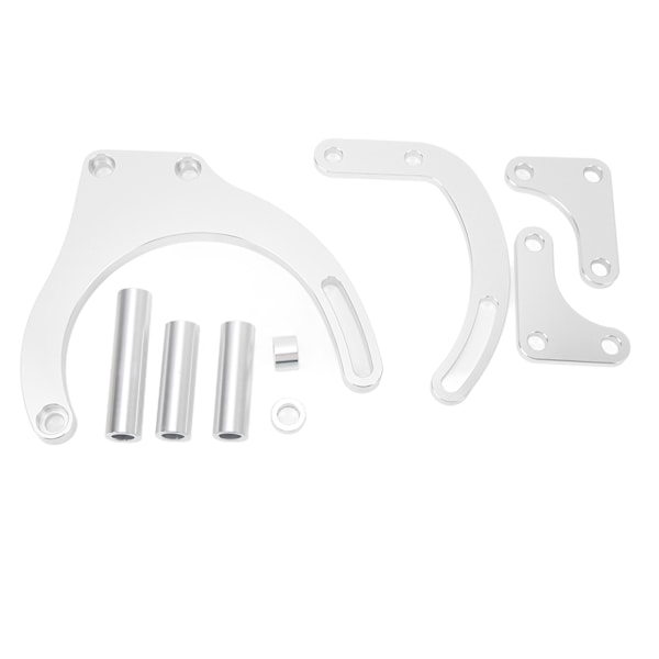 Robust og pålitelig servostyringspumpefestebrakettsett - erstatning for Chevy Big Block-motorer BBC Silver