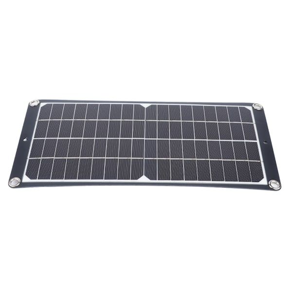 20W solcellepanel ladebrett bærbar solcellelader for reiser klatring camping bruk