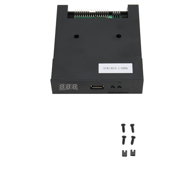 Diskettstasjonsemulator 3,5 tommer 100 sektorer støttet Enkel installasjon Slitesterk ABS 1,44 MB FDD for industriutstyr